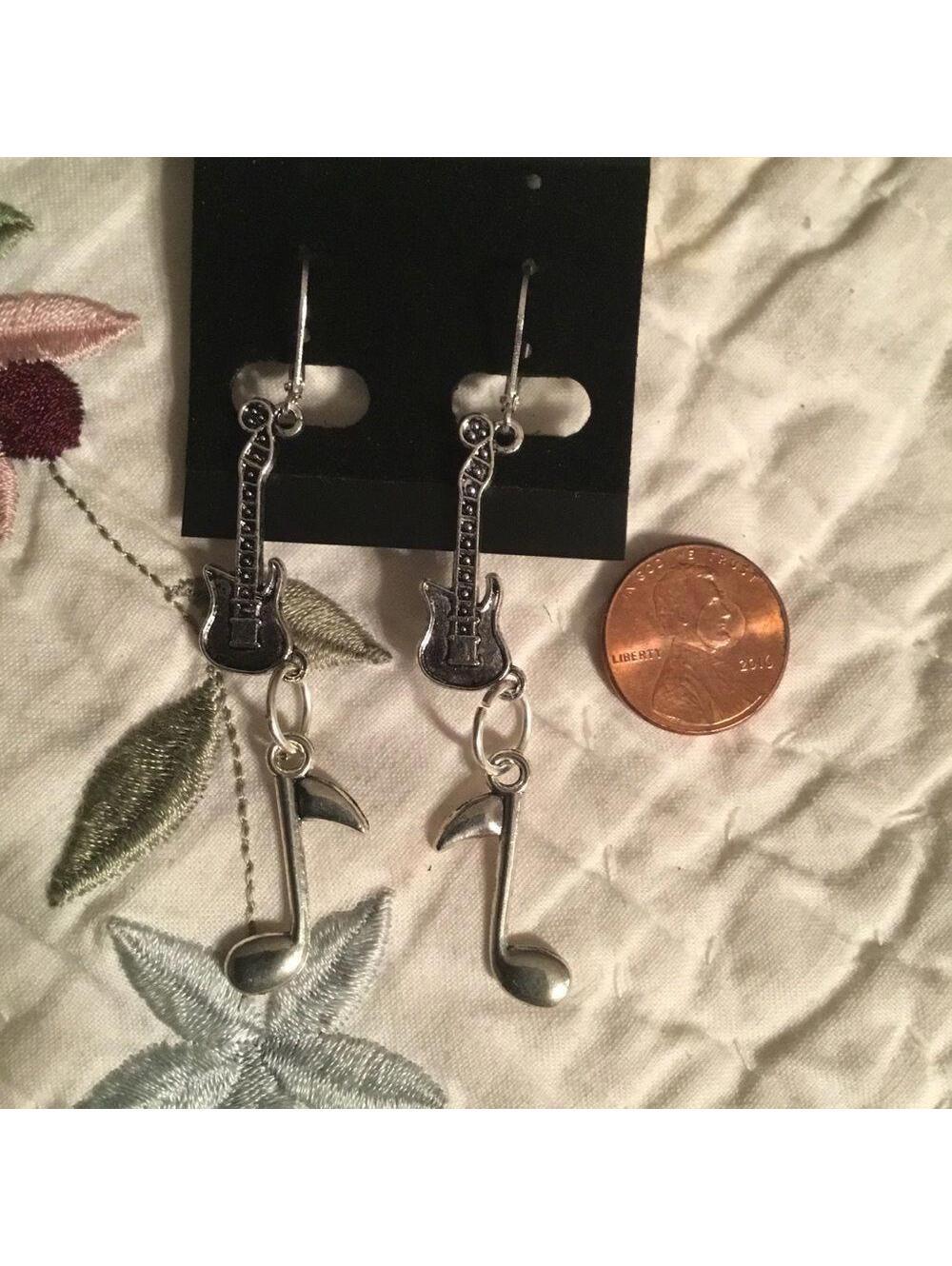 Electric Notes Earrings
